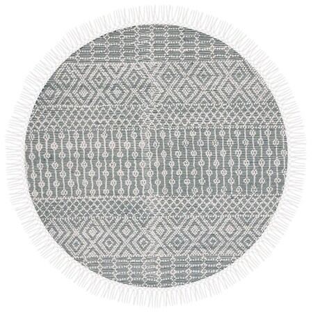 Safavieh 6 x 6 ft. Natura Hand Loomed Round Area Rug, Green NAT852Y-6R